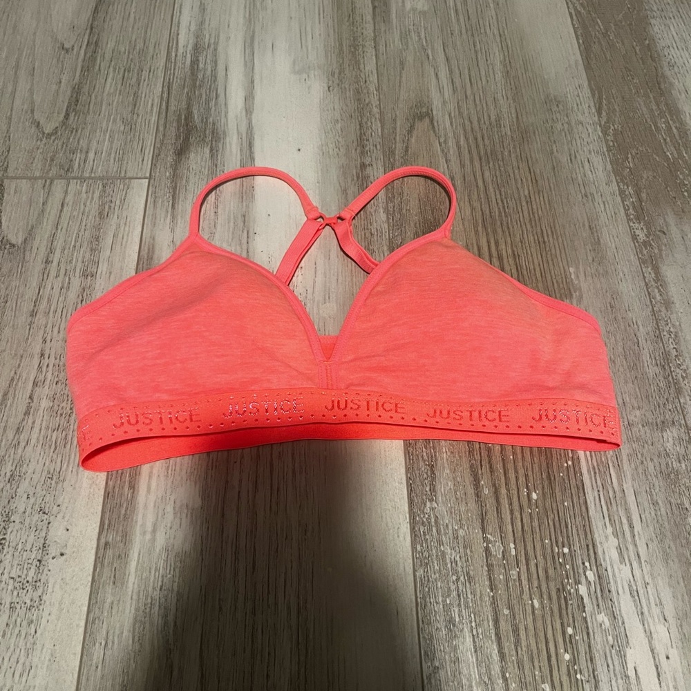 Girls Justice sports bra